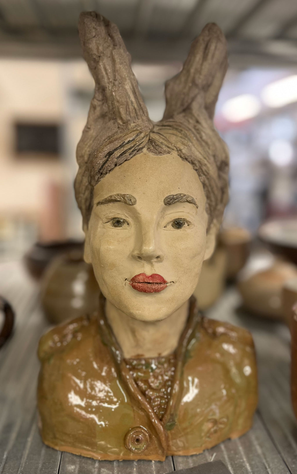 Skulptur - Fröken Madame