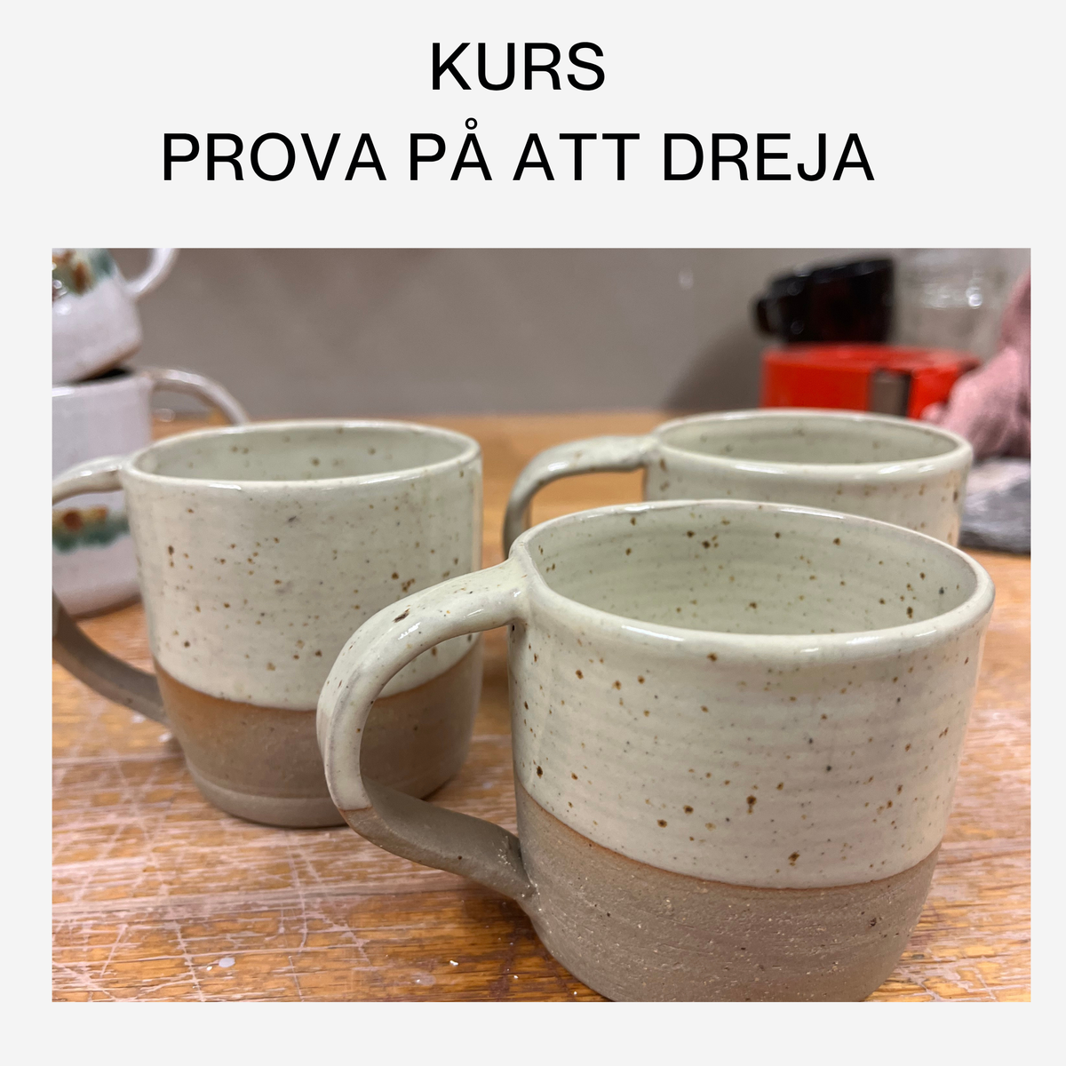 Prova på att dreja 29 okt 17-19