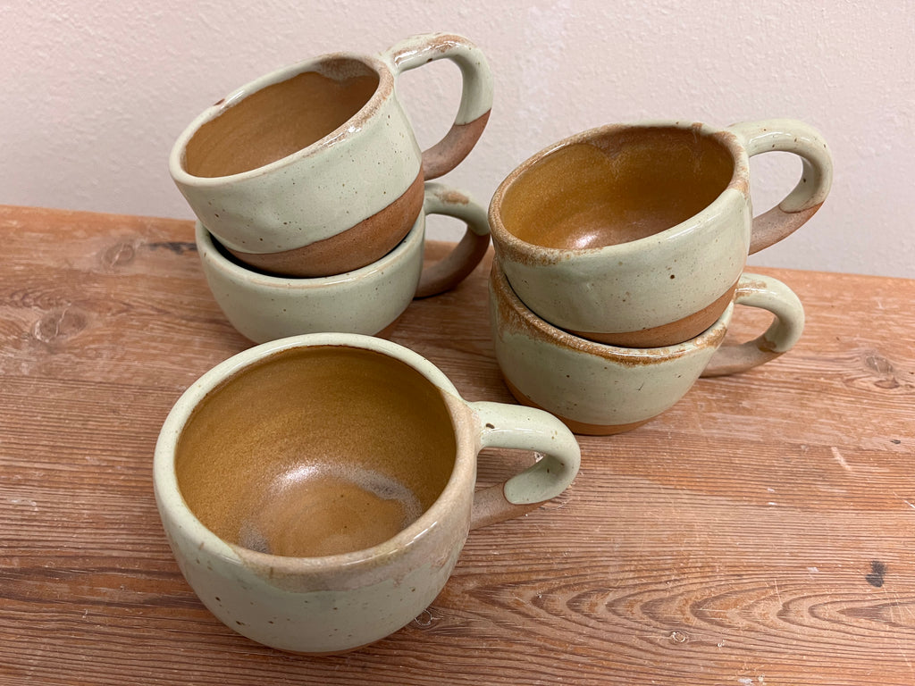 Kaffekopp med öra minty